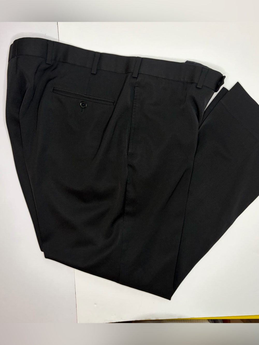 Brooks Brothers Black Madison Fit Dress Pants 38x32